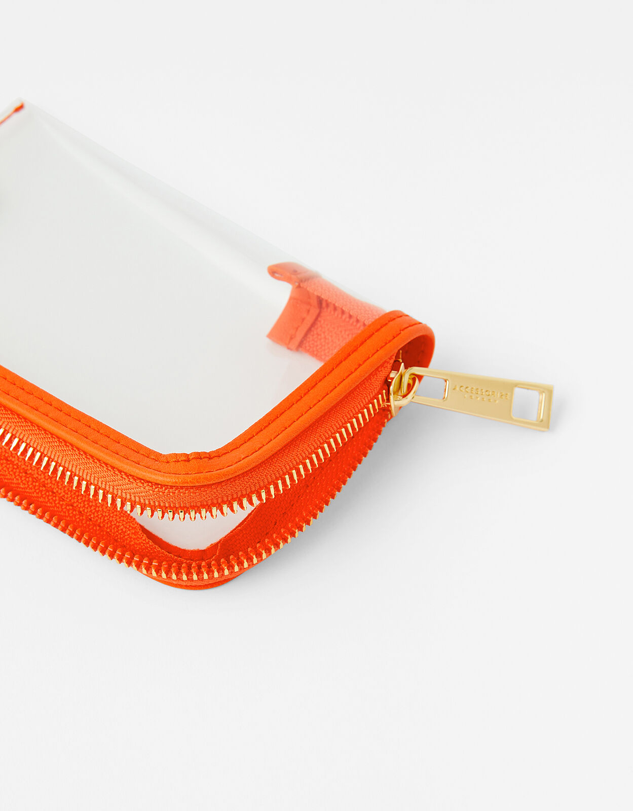 orange pouch bag