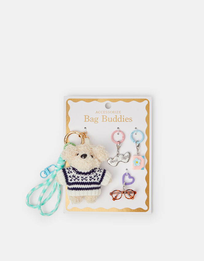 Snuggle Pup Bag Charm, , large