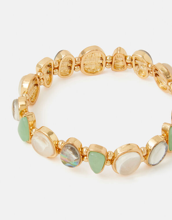 Mix Stone Stretch Bracelet, , large