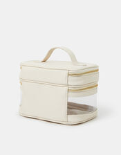 Large Clear Vanity Case, , large