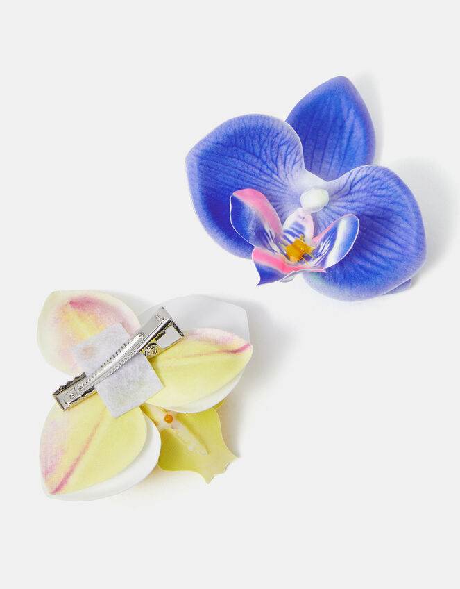 2-Pack Orchid Hair Slides, , large