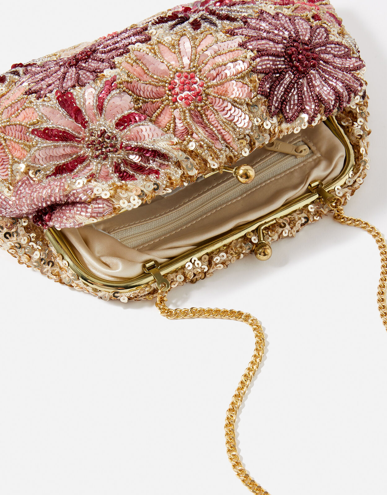 Floral Embellished Bag