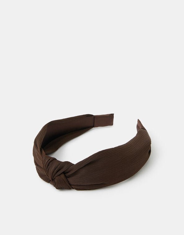Crinkle Knot Headband, , large