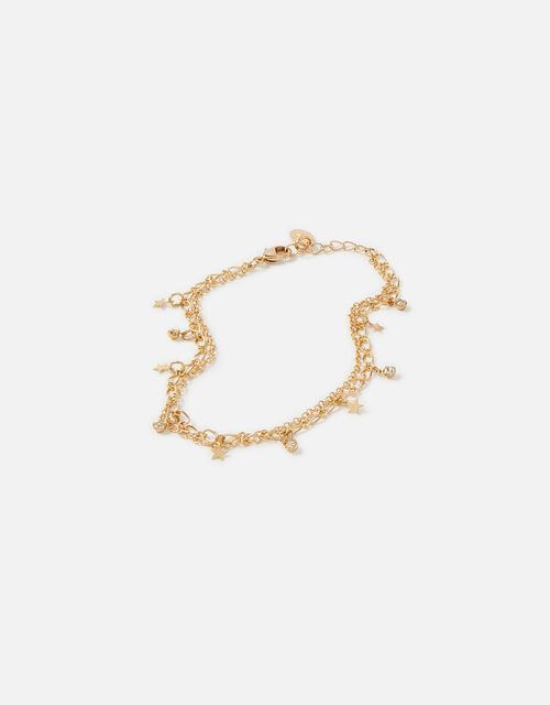 Starry Layered Anklet
