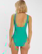 Crinkle Swimsuit, Green (GREEN), large