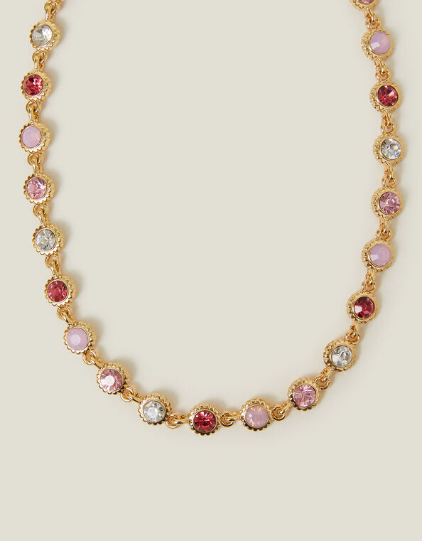 Eclectic Gem Collar Necklace, , large