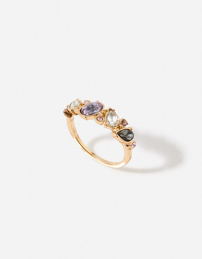 Pastel Pop Eclectic Stones Ring, Multi (PASTEL-MULTI), large