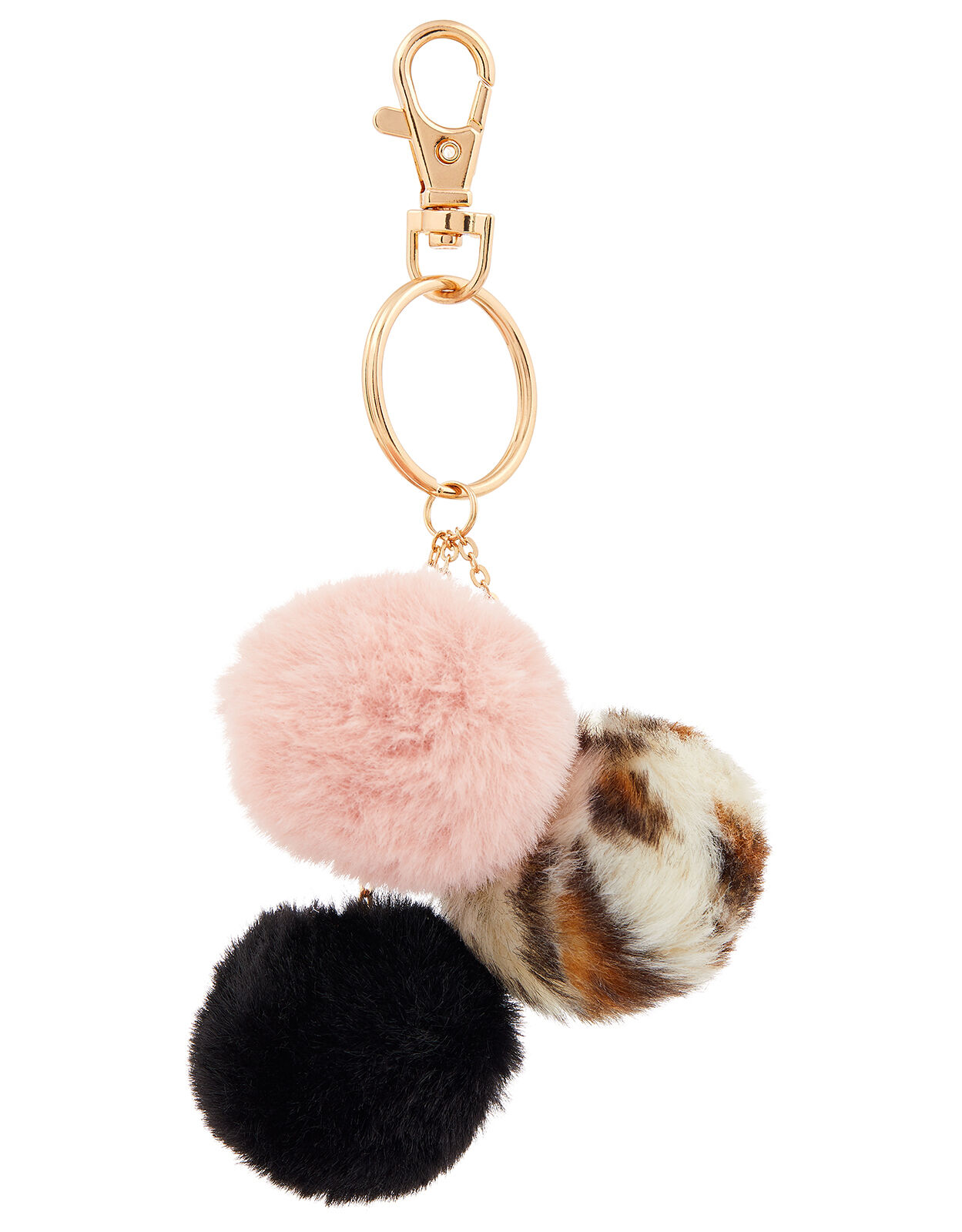 Large pom pom keychain shop