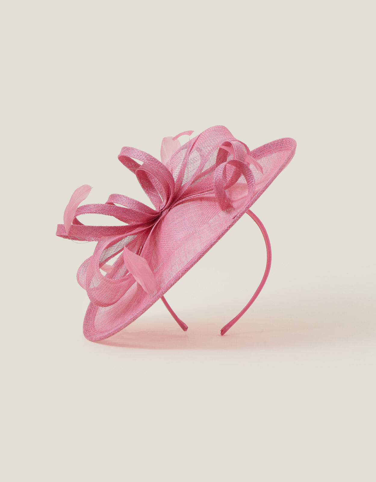 Pink fascinator accessorize on sale