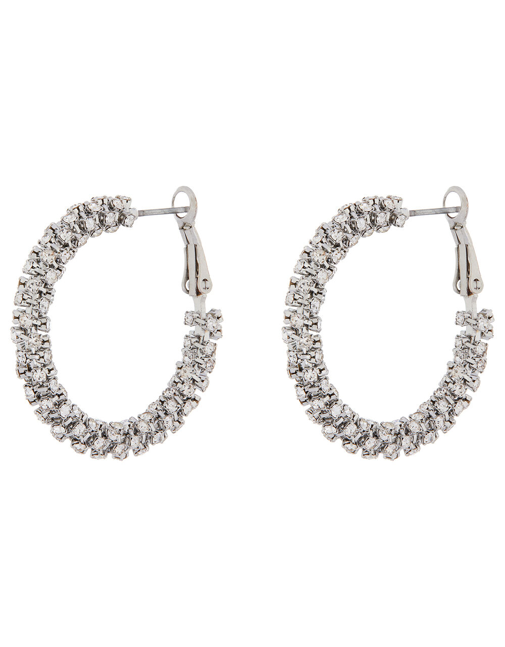 Cup Chain Wrapped Hoop Earrings | Hoops | Accessorize UK