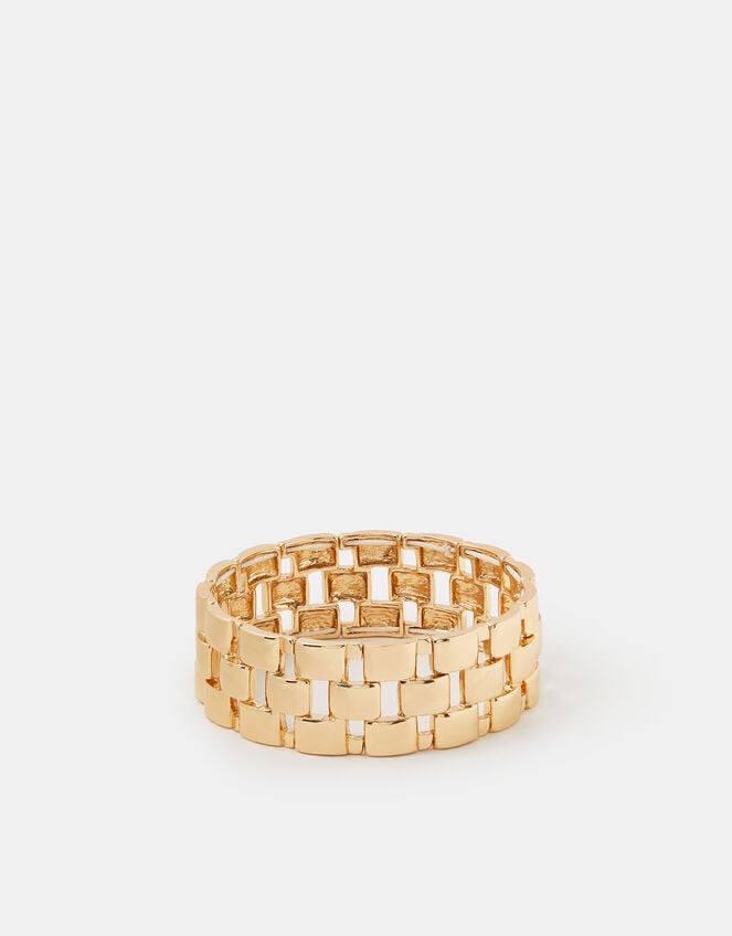 Brick Link Stretch Bracelet, , large