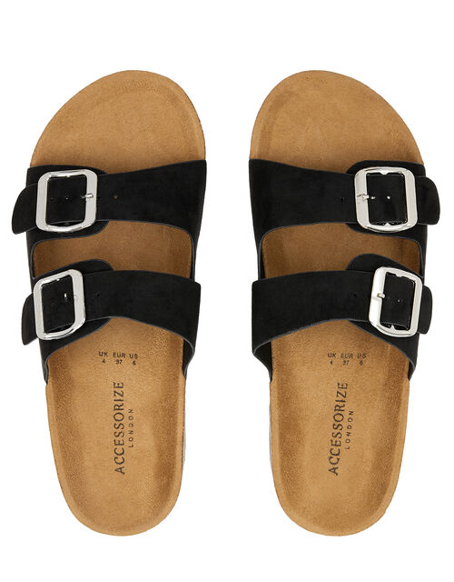 sliders with heel strap