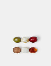 2-Pack Mix Stone Hair Clips, , large