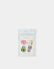 4-Pack Brunch Embroidered Iron-On Patches, , large