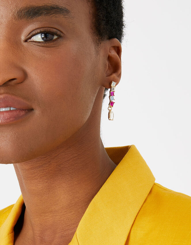 Romantic Ramble Eclectic Drop Earrings, Multi (BRIGHTS-MULTI), large