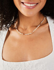 Pearl Bead Round Necklace, , large