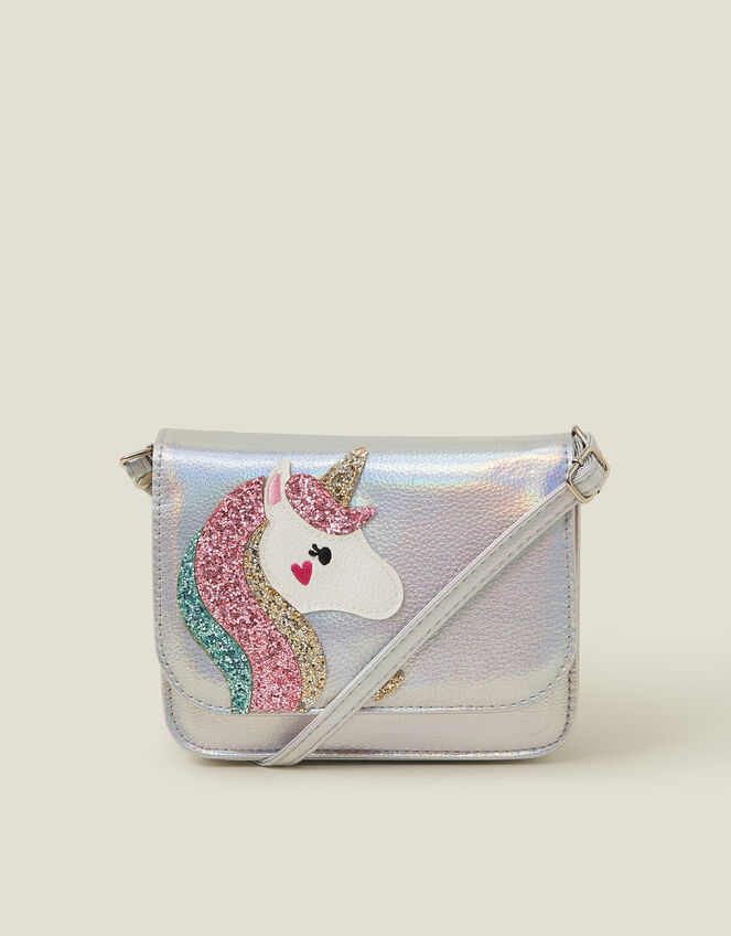 Girls Unicorn Cross-Body Bag, , large