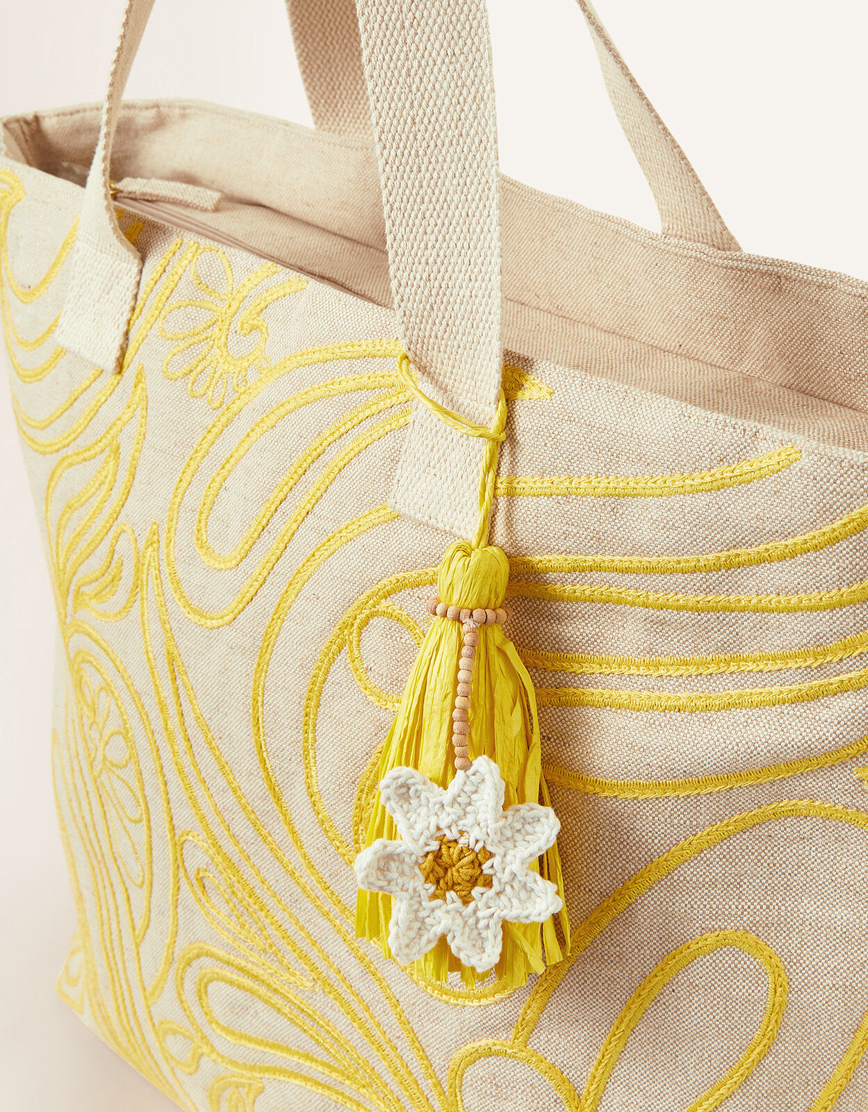 Mustard tote top handbag