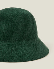 Chenille Bucket Hat, Green (GREEN), large