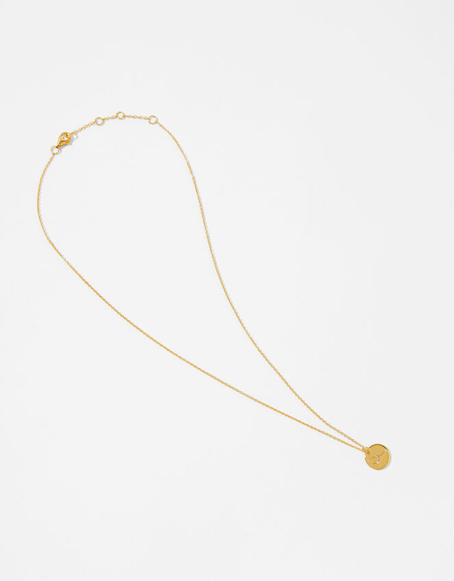 Gold Vermeil Constellation Necklace – Taurus, , large