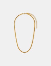 Stainless Steel Layered Chain Necklace, , large