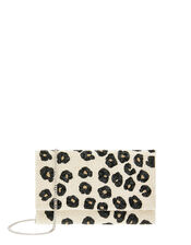 Animal Beaded Clutch Bag, , large