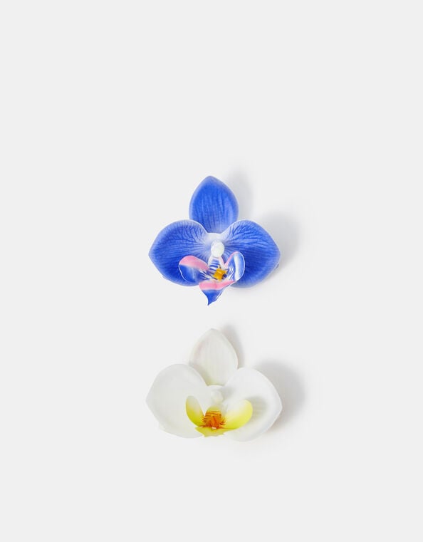 2-Pack Orchid Hair Slides, , large