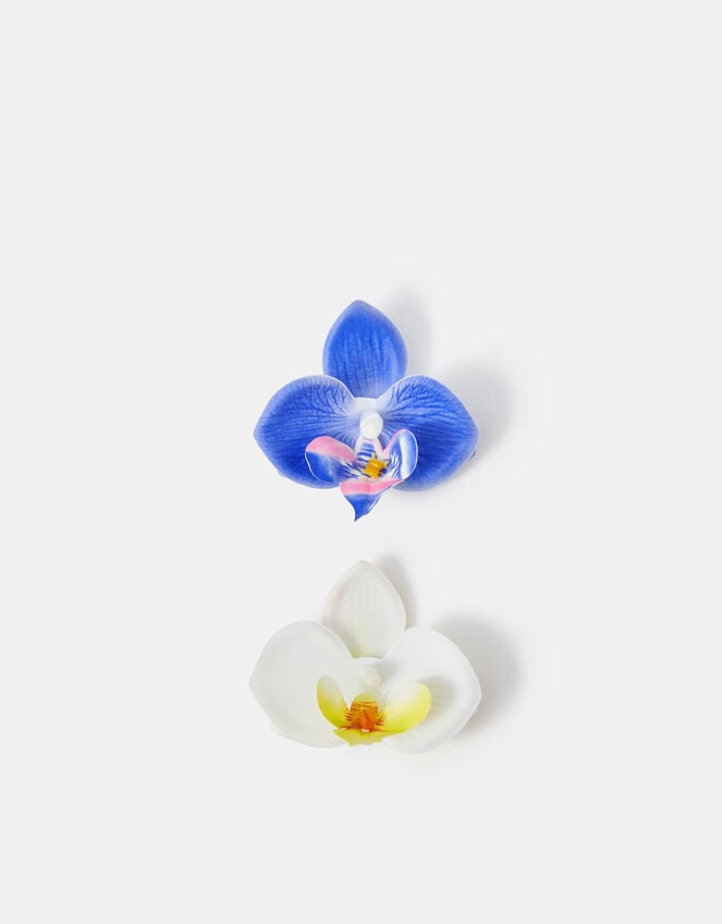 2-Pack Orchid Hair Slides, , large