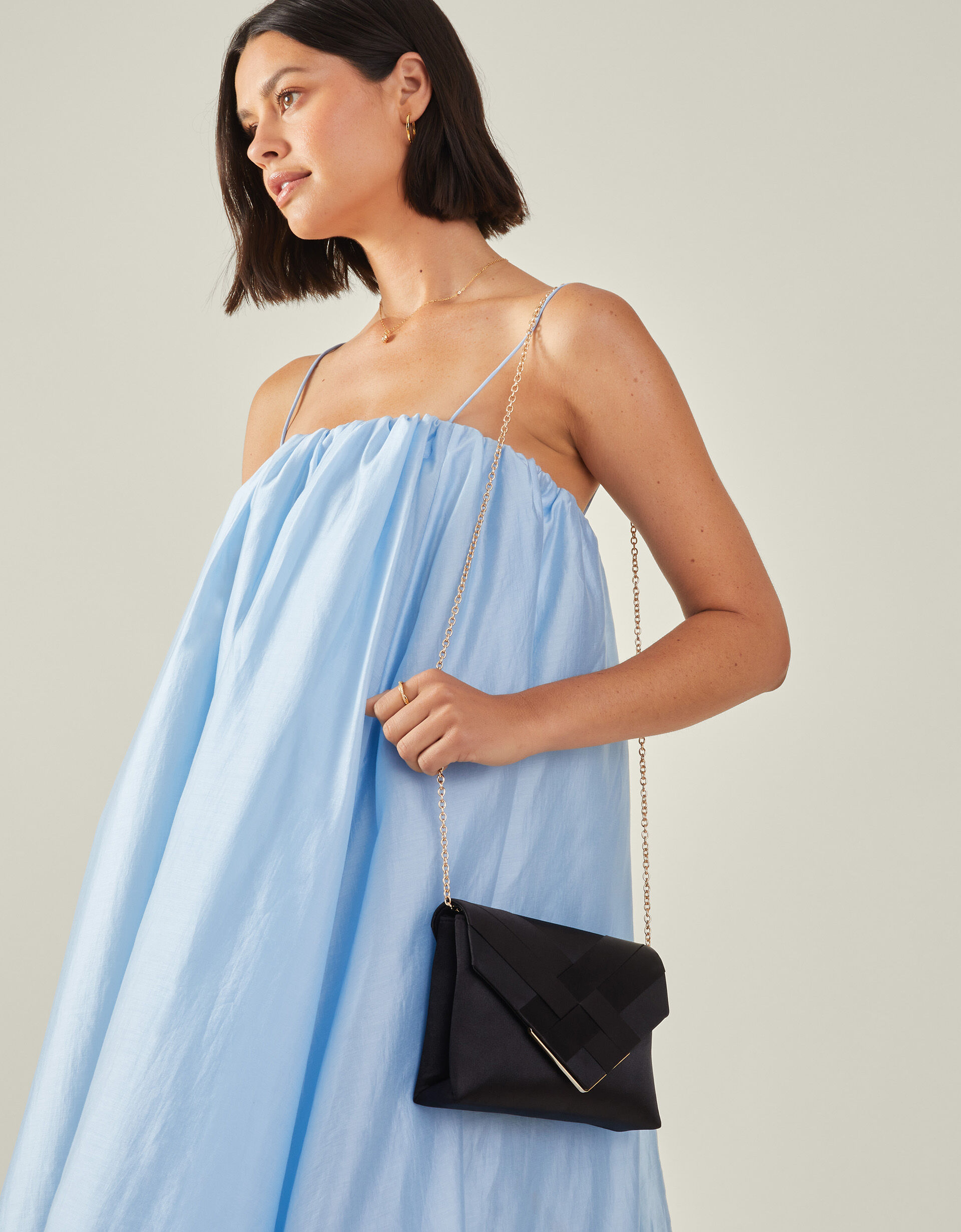 Accessorize navy clutch discount