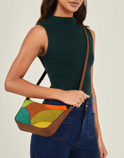 Patchwork Cross-Body Bag, , large