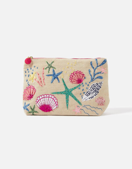 Under The Sea Embroidered Pouch, , large