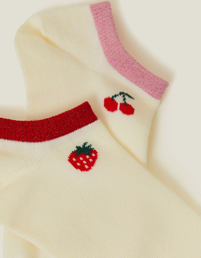 2-Pack Fruity Trainer Socks, , large