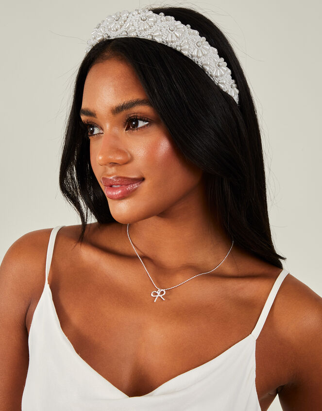 Vintage Lace Scallop Headband main image 1