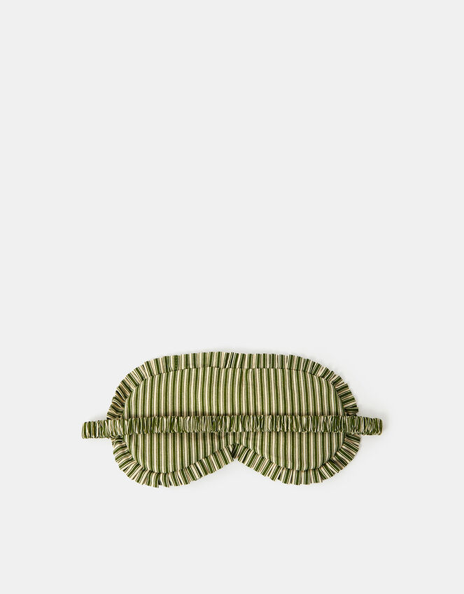Frilly Floral Print Sleep Mask, , large