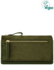 Appleton Vegan Wallet, Green (KHAKI), large