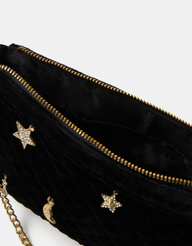 Celestial Charm Velvet Bag, , large