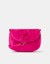 Girls Appliqu&eacute; Flower Bag, , large