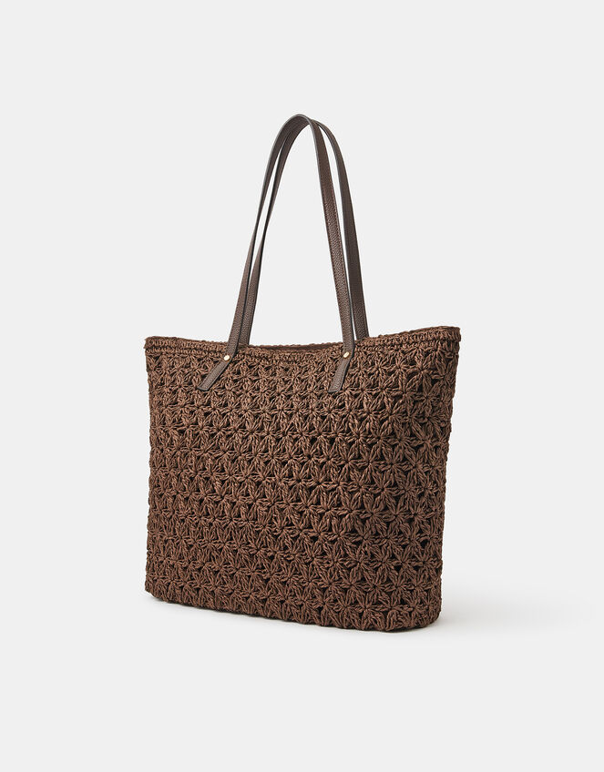 Raffia Tote Bag, , large