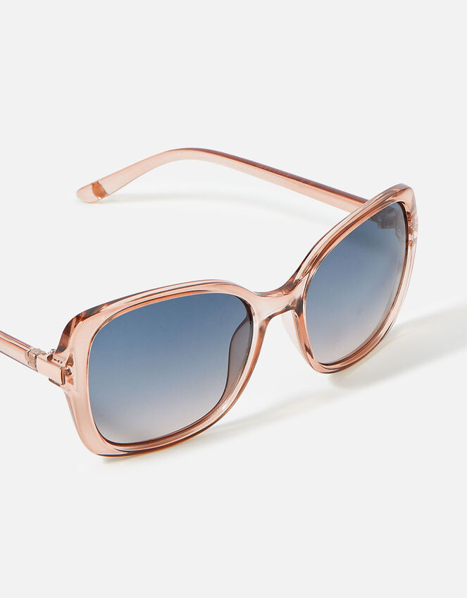 Metal Detail Square Sunglasses, , large