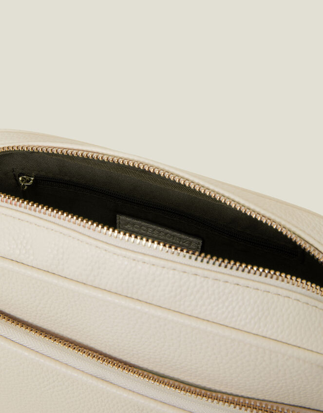 Dina Double Zip Crossbody Bag, , large