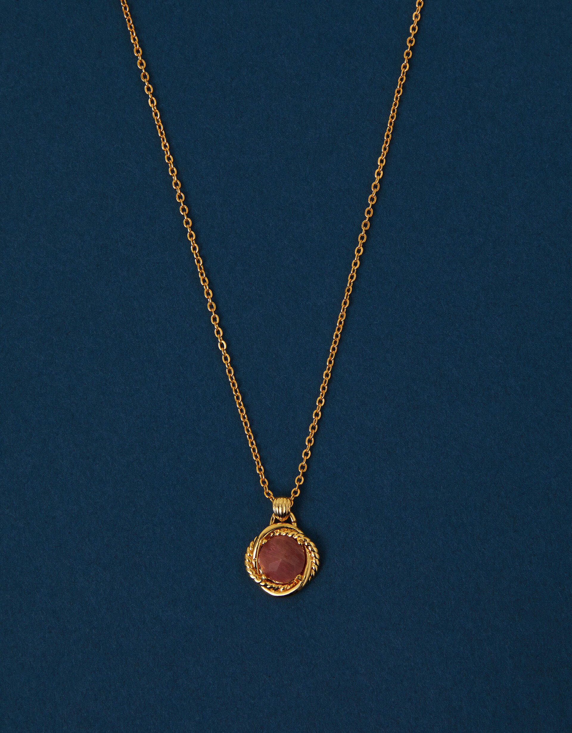 Rhodonite pendant necklace sale