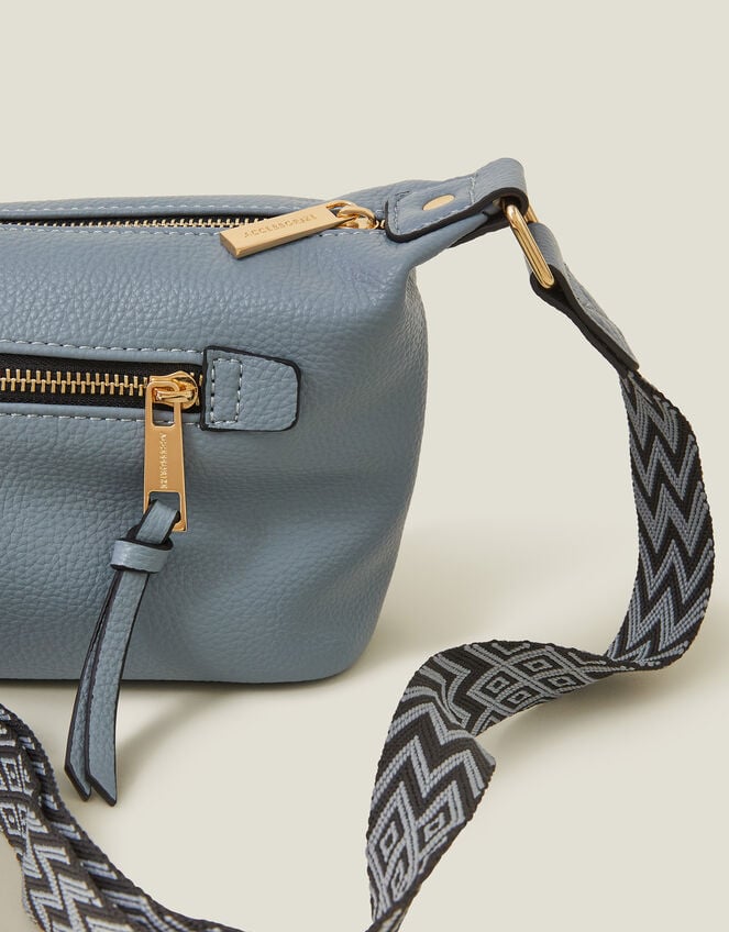Mini Cross-Body Bag , Blue (BLUE), large