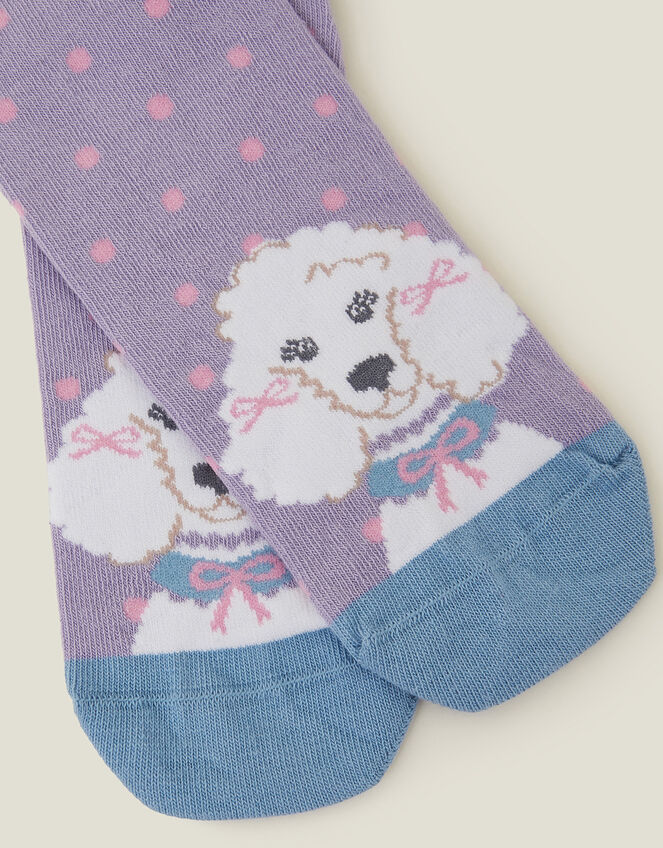 Fancy Poodle Socks, , large