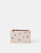 Floral Print Card Holder, , large