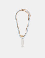 2-Pack Fish Pendant Bead Necklaces, , large