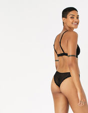 Spot Mesh Briefs, Black (BLACK), large