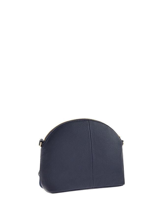 Danie Dome Leather Cross-Body Bag, , large