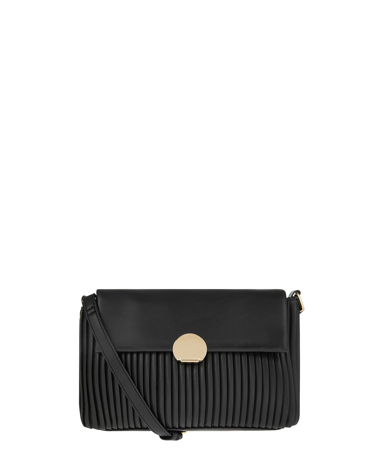 Pleated Cross-Body Bag | Cross-body 