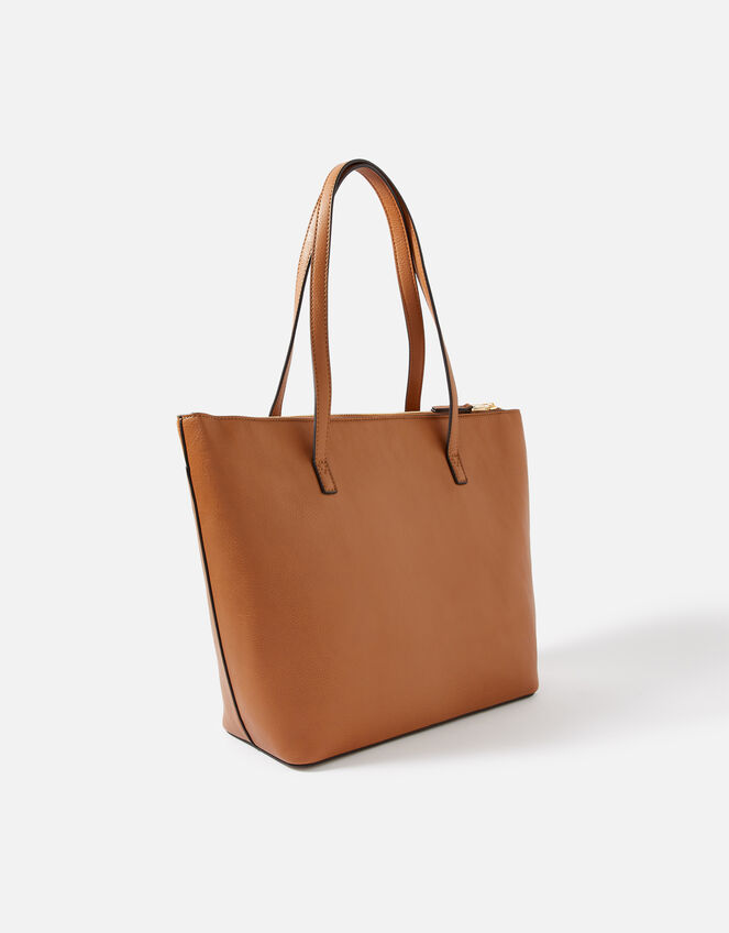Maddox Tote Bag, Tan (TAN), large
