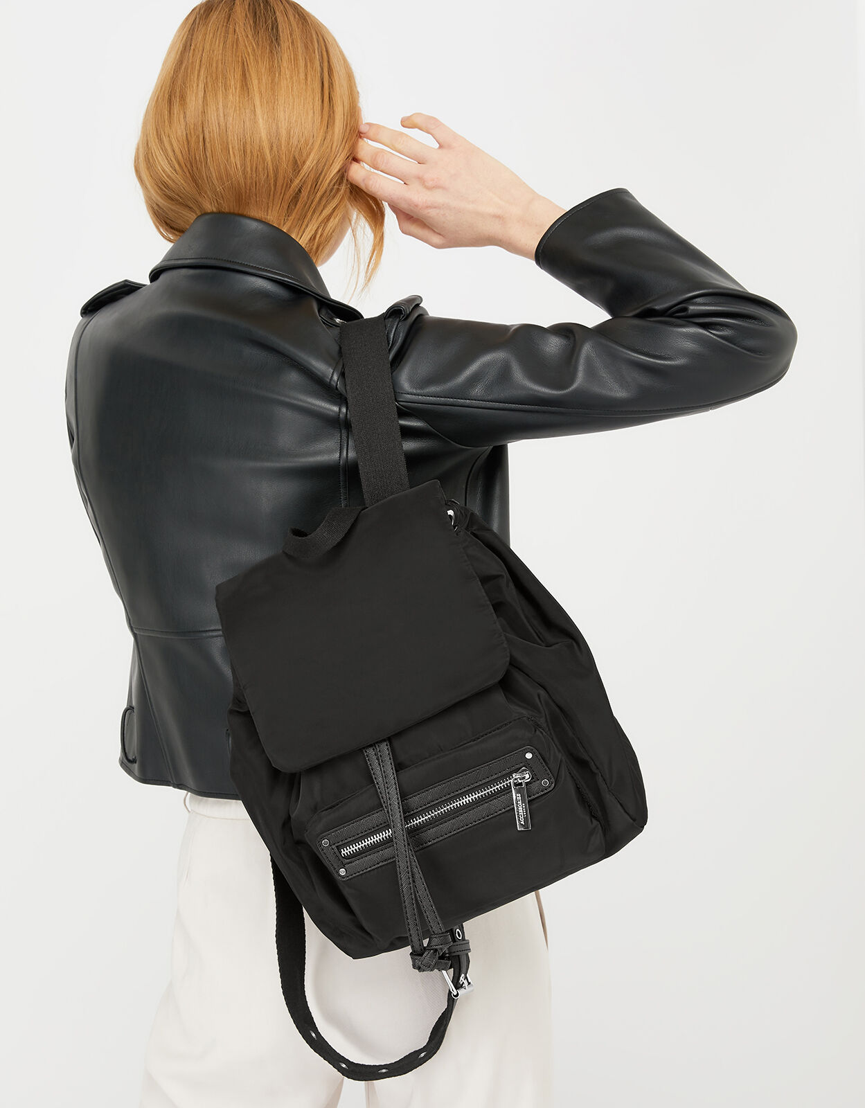 accessorize backpack black